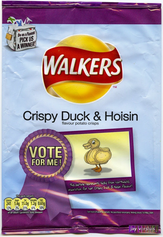 Walker's Crispy Duck & Hoisin (2009)