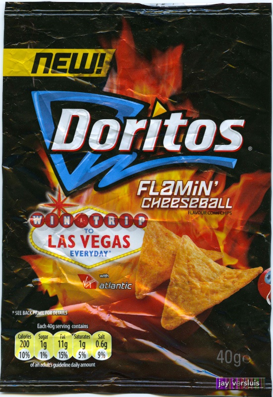 Doritos: Flamin' Cheeseball Flavour (2009)