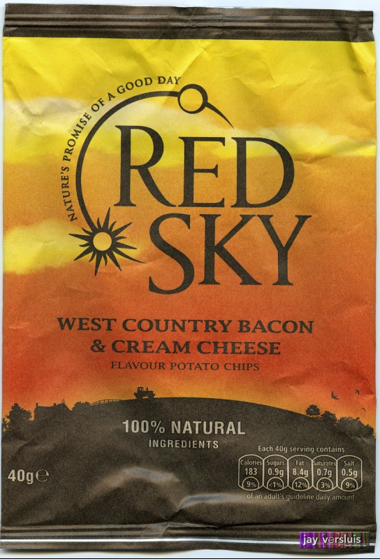 Red Sky - West Country Bacon and Cream Cheese Chips (2009)