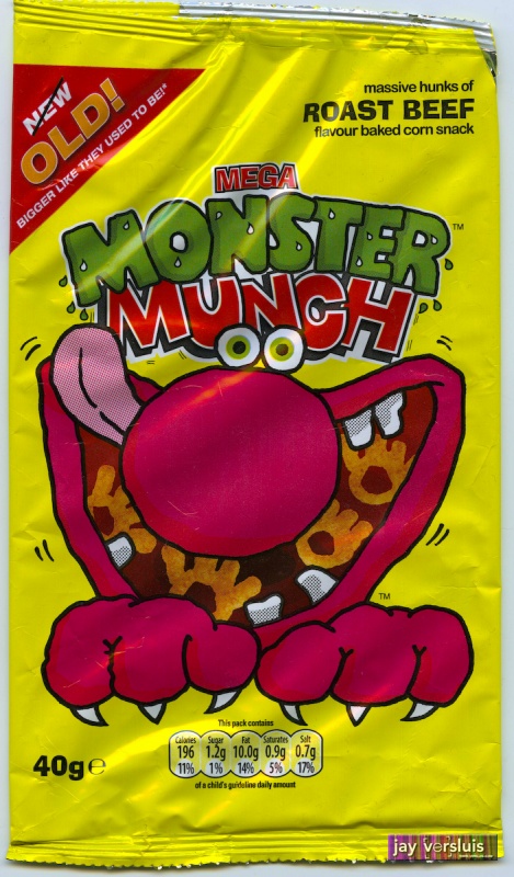 Monster Munch: Roast Beef Flavour (2009)