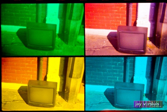 Extreme Outdoor tv (warholised)