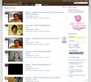 12seconds.tv - and I'm on the front page! 12seconds.tv - and I'm on the front page!