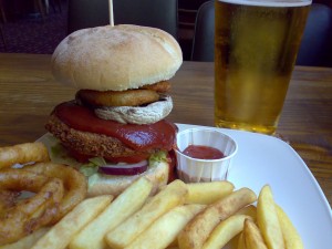 Gourmet Veggie Burger - £6.59 with drink