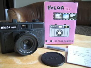 Holga 135BC - what's in the box