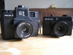 Size Comparison: Holga 120GCFN vs. Holga 135BC