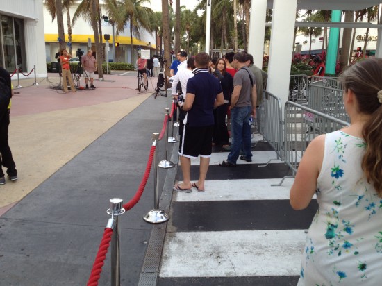 iPad queue