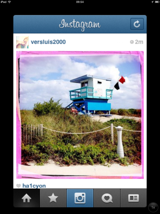 Instagram iPad 2