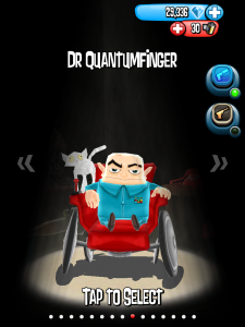 Dr. Quantumfinger and his trusy cat