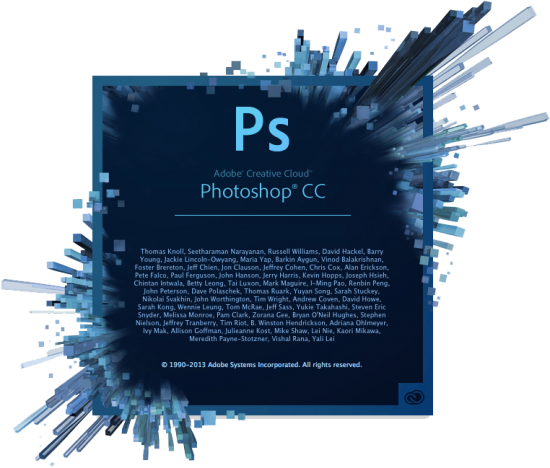 With Photoshop CC we also get this super swishy splash screen. Worth every penny!