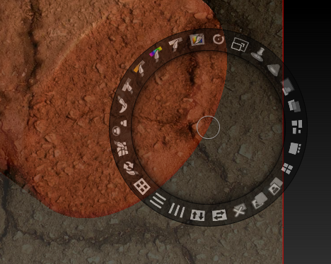 The Spotlight Dial in ZBrush