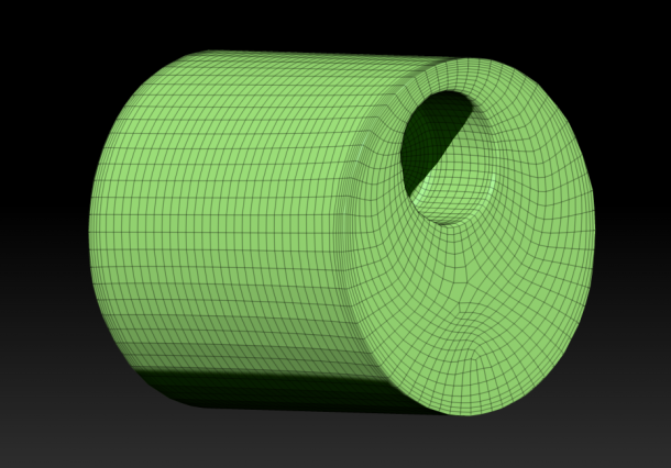 zbrush cut holes in mesh