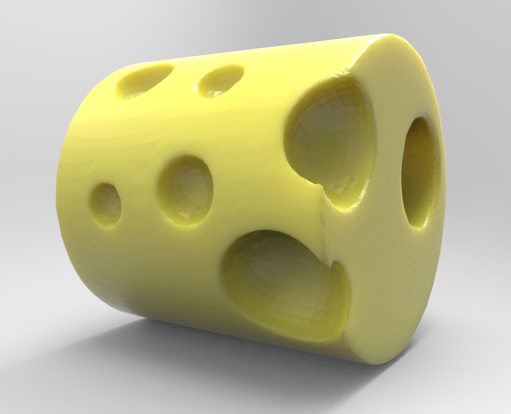 cut holes in zbrush