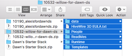 How To Install 3d Content From A Zip Archive On Mac Os X Jay Versluis