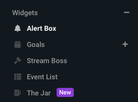 obs studio alert box