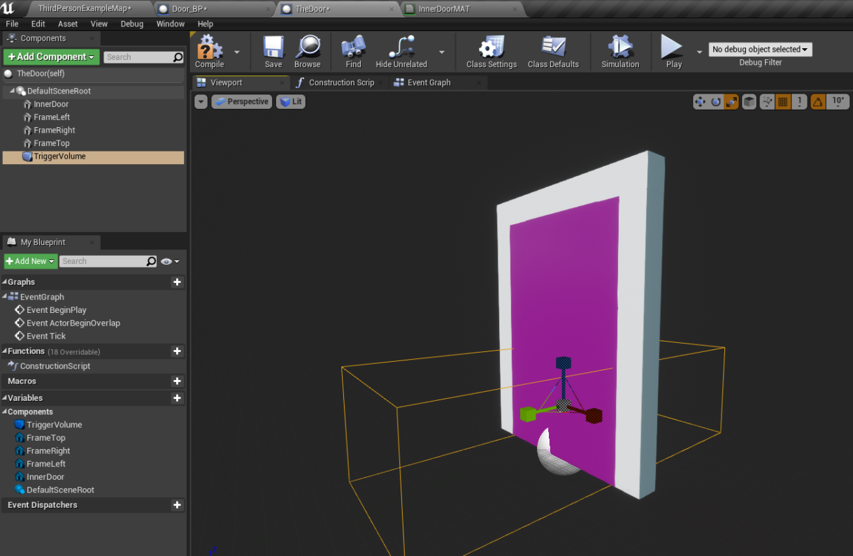 Building a Sliding Door in Unreal Engine JAY VERSLUIS