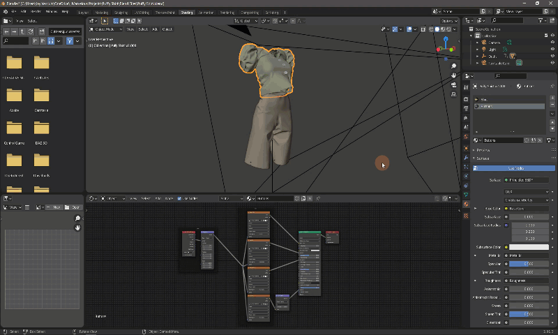 full screen view blender