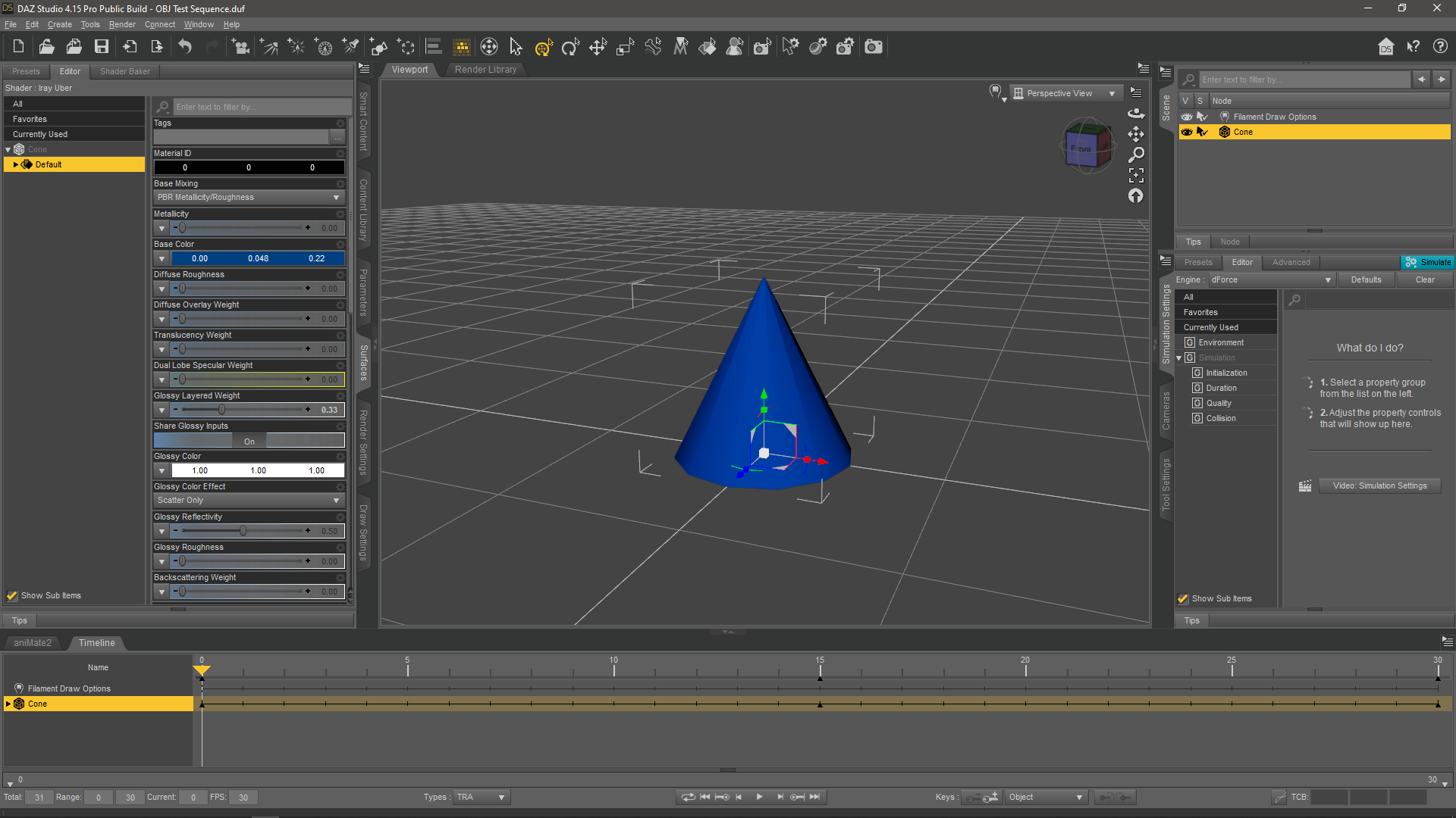 exporting daz models to blender