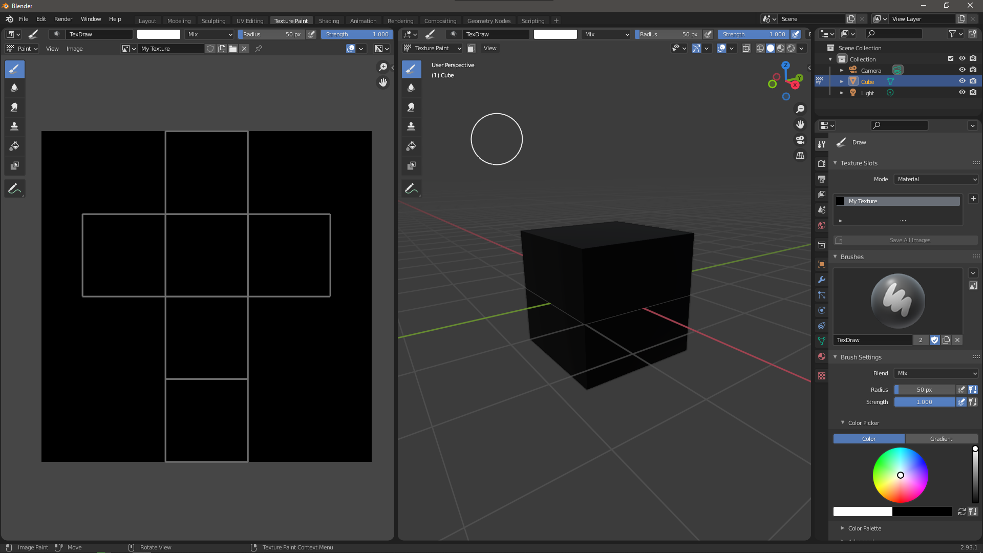 Stencil Painting in Blender JAY VERSLUIS