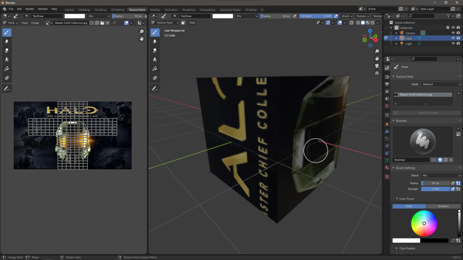 Projection Painting in Blender The Basics JAY VERSLUIS