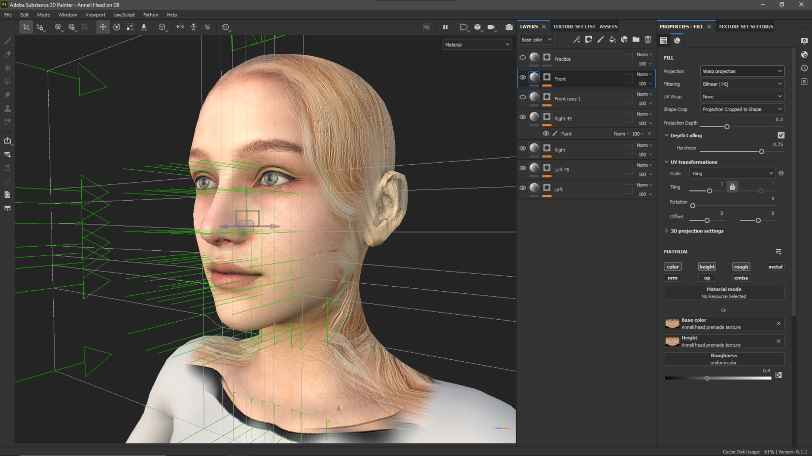 How to use Warp Projection Mode in Substance Painter JAY VERSLUIS