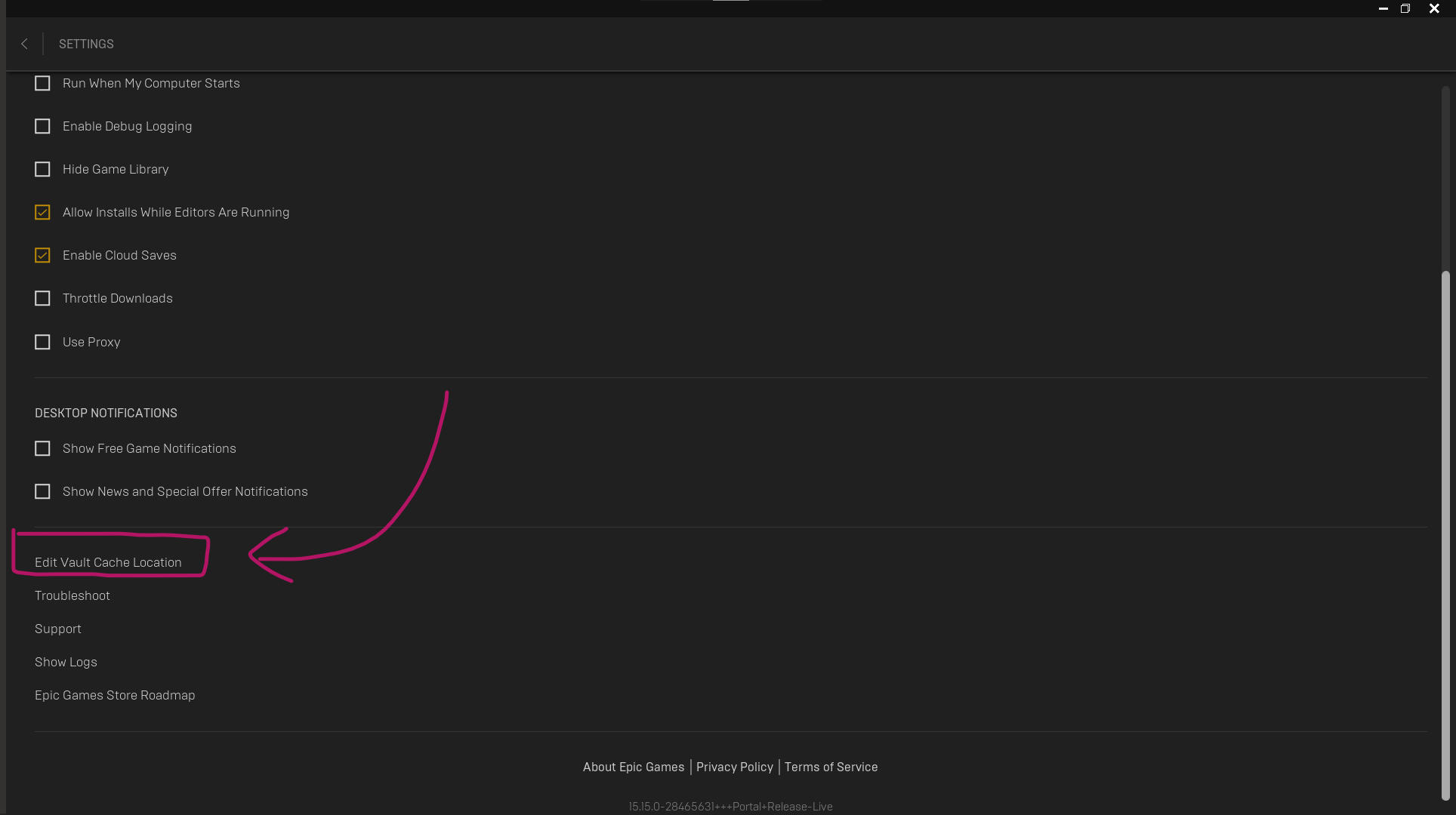 Enable Cloud Saves in the Epic Games Launcher - Epic Games Store Support