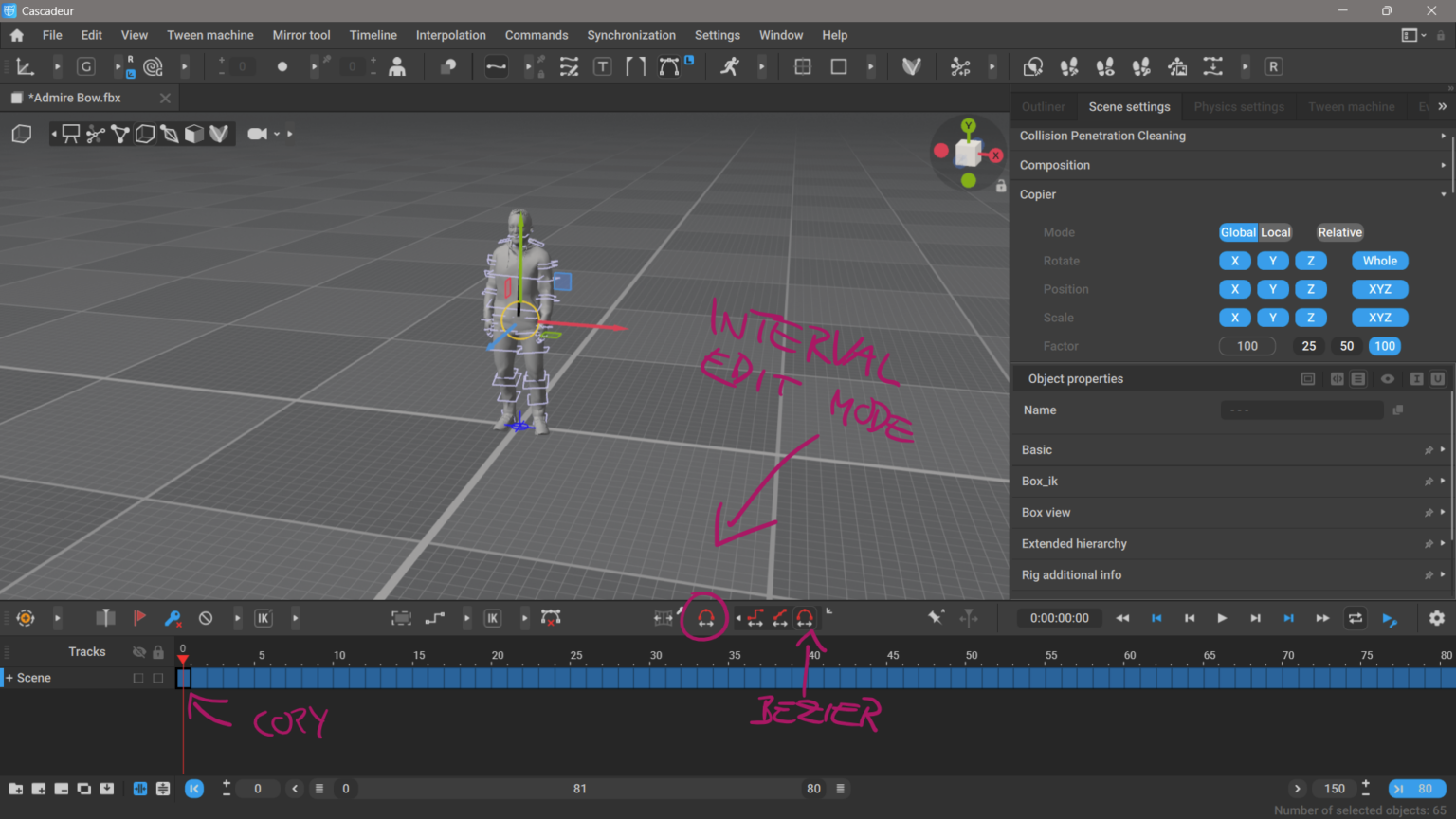 How to loop animations in Cascadeur – JAY VERSLUIS
